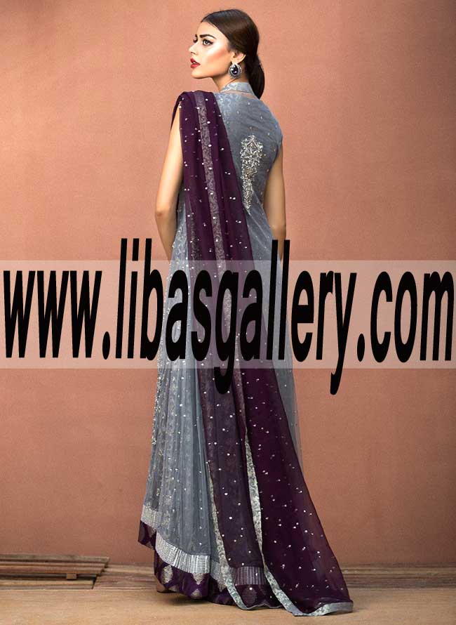 Fantastic GREY AND SILVER JACKET Party Wear for Party and Formal Events