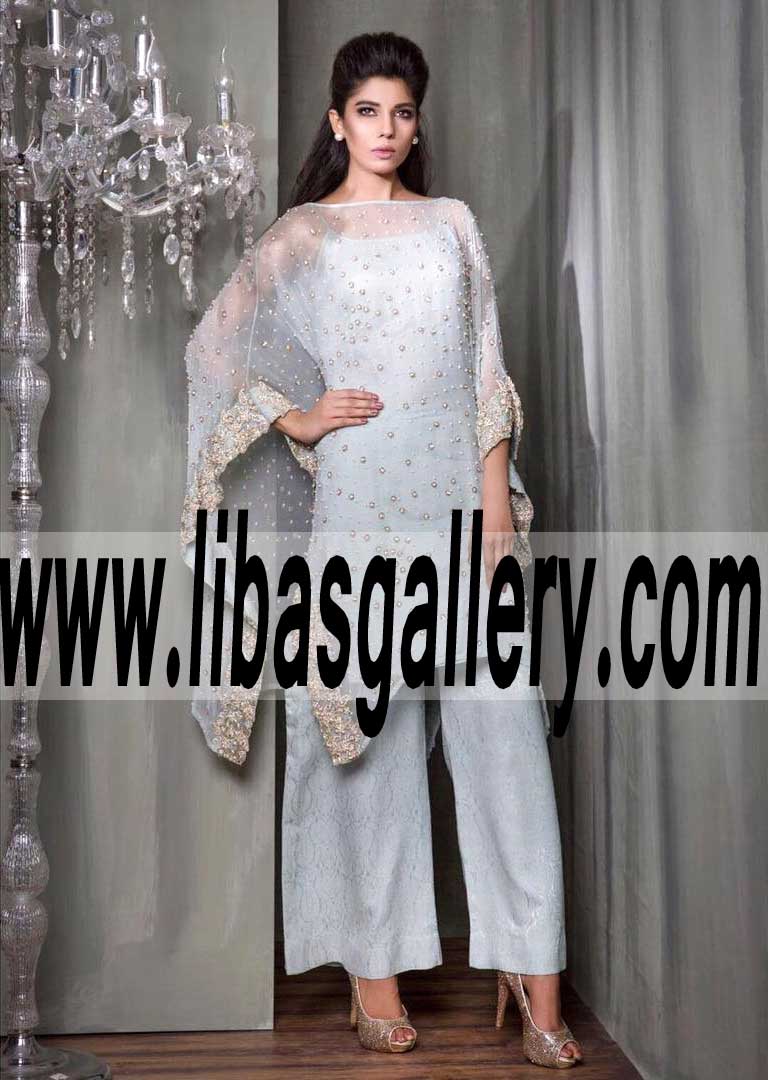 Beaded Embroidered Party Outfits for Women 2016