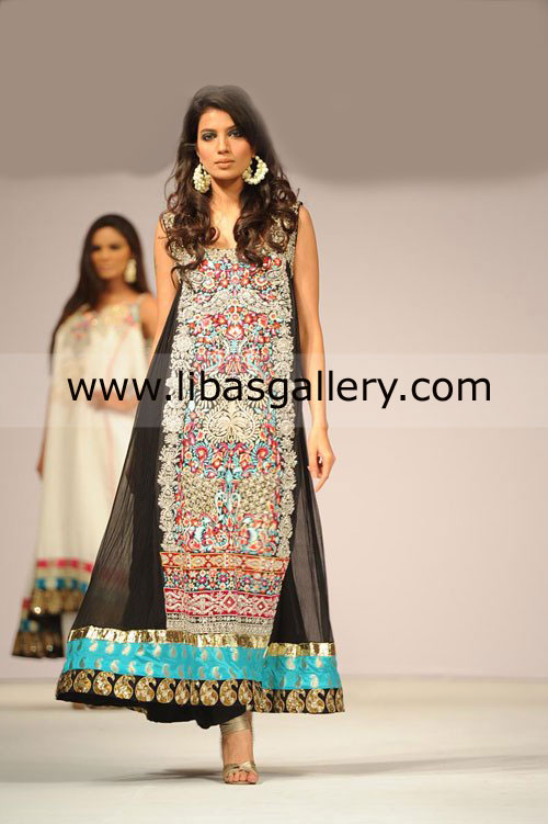 Black Clarinda Anarkali