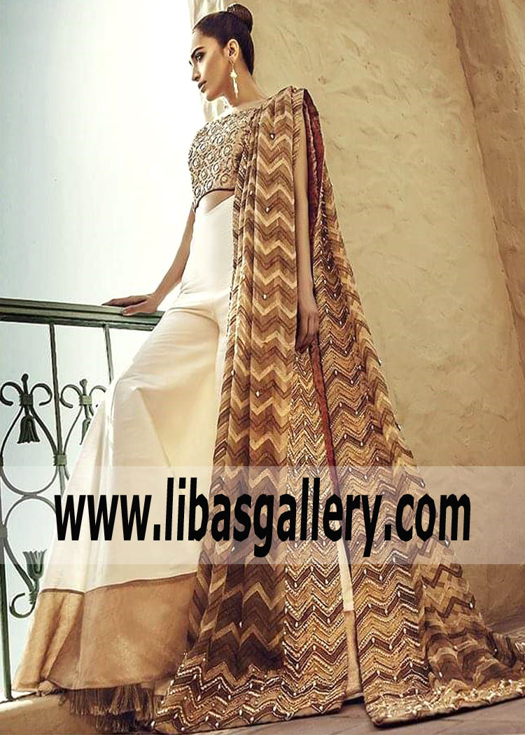 Asian Wedding Guest Party Dresses Los Angeles, San Jose, San Diego Erum Khan Party Wear Pakistani Dresses 2019