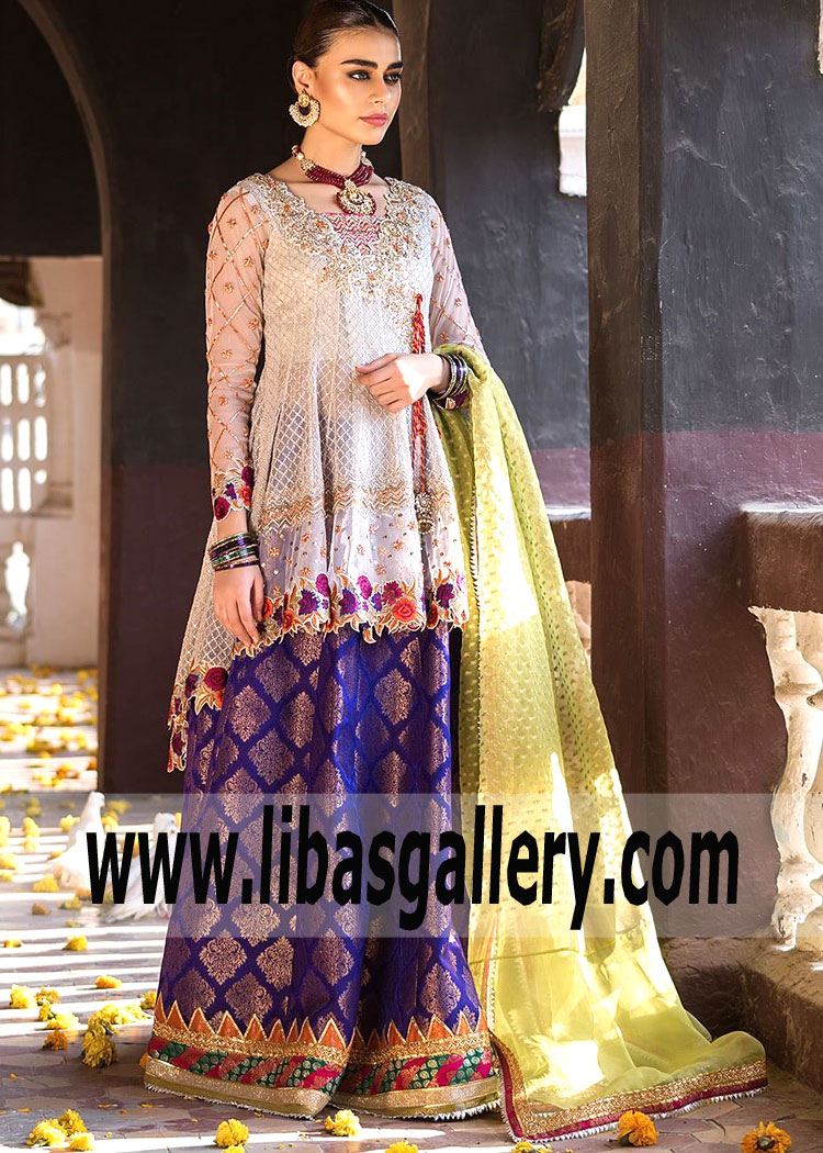 Latest Party Wear Pakistani Designer Zainab Chottani Party Wear with Price in California, Illinois, Washington