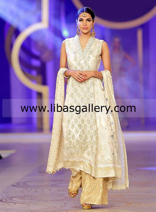 SANA ABBAS Latest Party Evening Formal Outfits At Pantene Bridal Couture Week Collection 2013 Online Shop In Artesia, Los Angeles, Verdes, Sunnyvale, Mountain View, CA