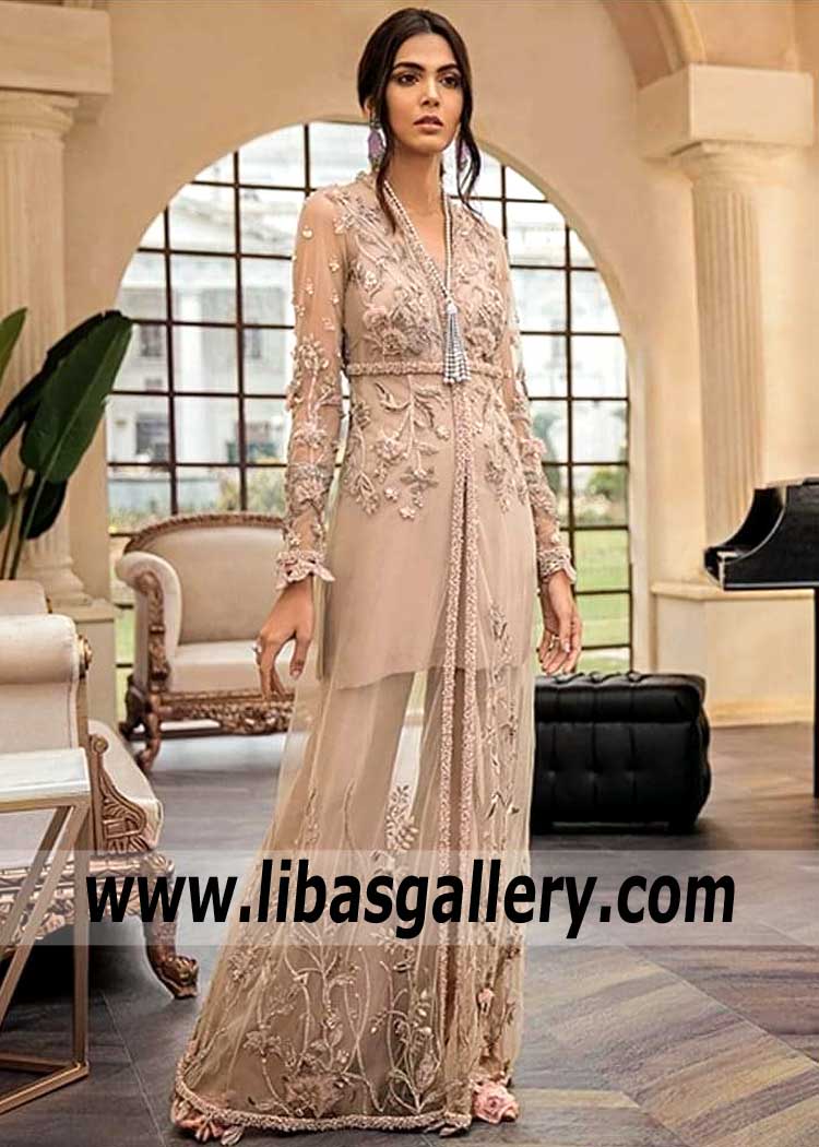 Gorgeous Light Mauve Party Dress for Wedding and Formal Events