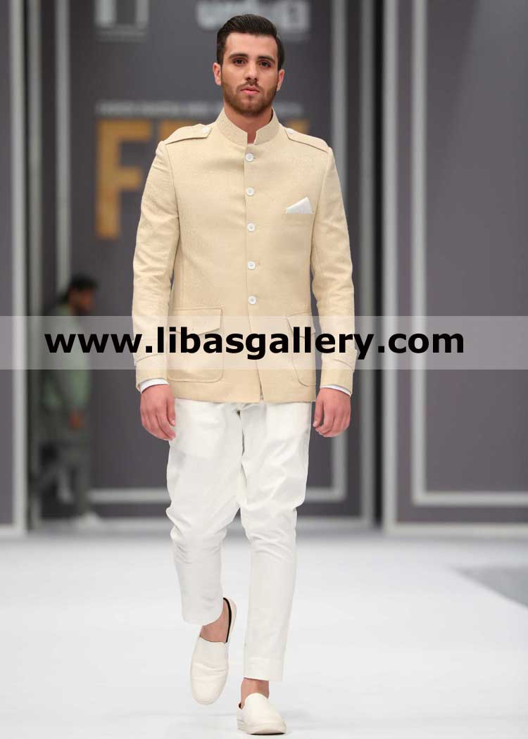 sober mens military style beige prince coat suit for friends wedding celebration and party time qatar usa france