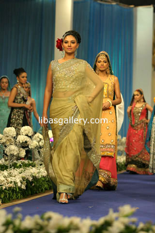 Nomi Ansari Saree Collection 2012,Latest Saris Collection,Pakistani Designer Sarees 2012,Sarees