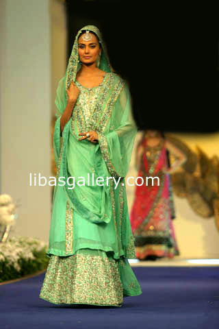 latest wedding chiffon bridal 2012 south london,light green bridal outfit pakistan soho road new arrivals