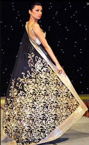 Formal Heavy Saree for Wedding,Heavy embellished formal saree collection online