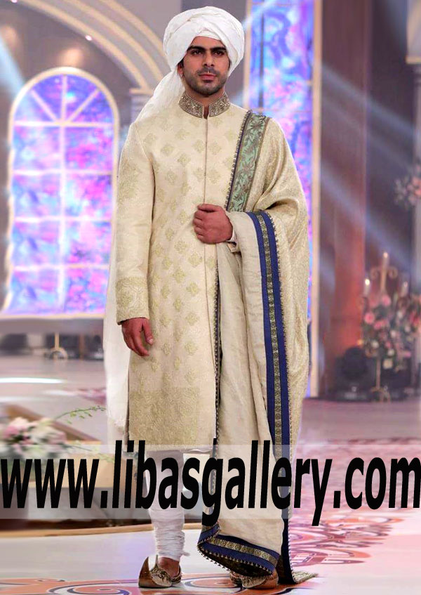 gorgeous groom wedding sherwani buy sherwani or complete set with turban pre tied UK USA Canada