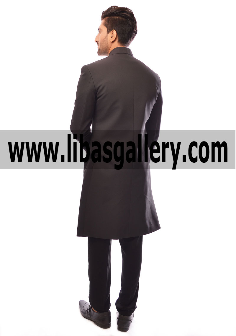 Comfortable Sherwani Suit for Groom going to become a Beautiful Couple