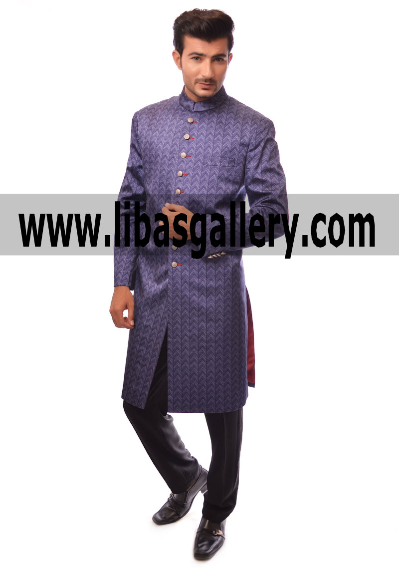 Amir Adnan Groom Latest Wedding Sherwani with Turban Khussa Churidar Pajama Norway Oslo Bergen