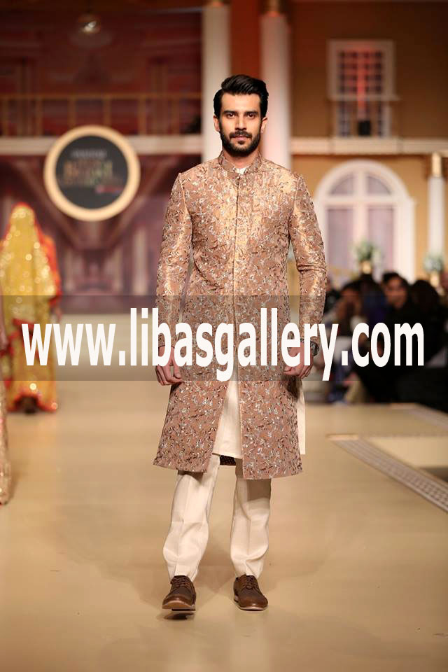 Groom Wedding Sherwani Suit Embroidered latest for Shadi Marriage