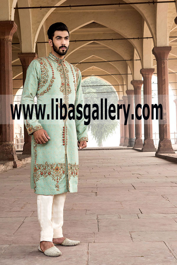 Designer sherwani for hot sale groom 2018