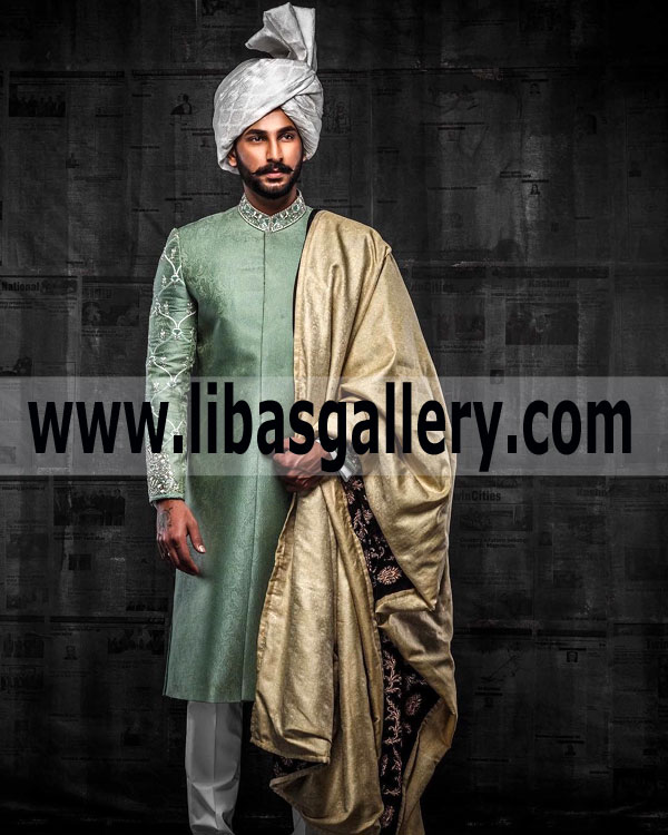 Royal Wedding Emperor Sherwani Groom 2018 B