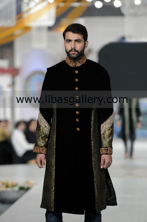 Pakistani Designer Sherwani for Men custom made for nikah barat Sydney Melbourne Australia