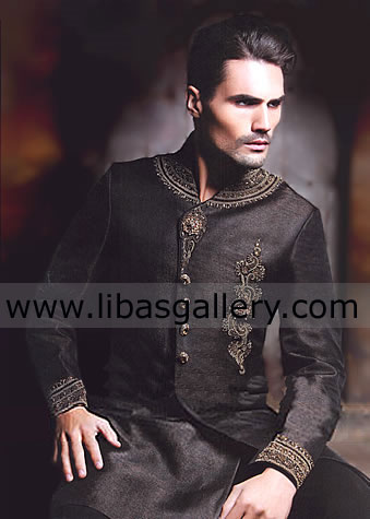 Groom Sherwani Latest Designs available with Prices Online store for wedding Sherwanis USA,UK Canada