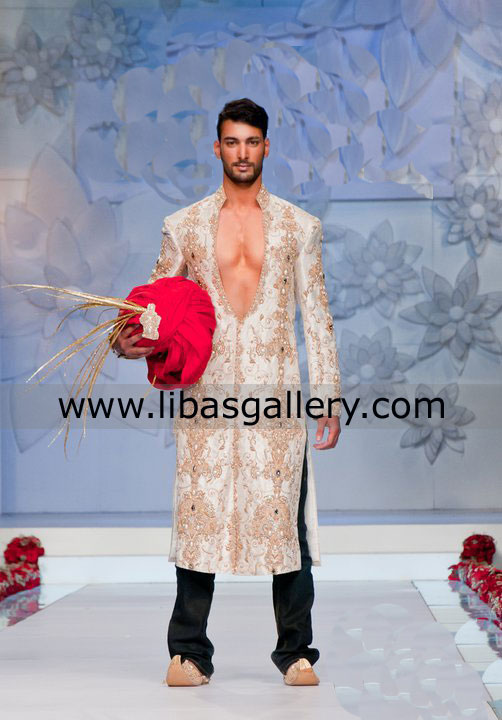 Celebrities Wearing Amir Adnan Traditional Sherwani in wedding and occasions UK USA Canada