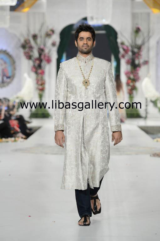 Deepak Perwani Latest Men Sherwani Collection Pakistani Designer Sherwani Collection Online UK USA Canada