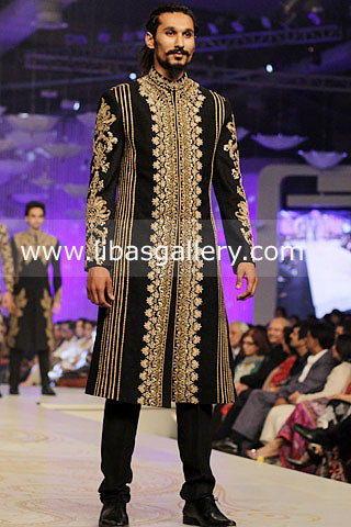 Bridal Couture Week Sherwani Collection 2013 2014 Latest Designs, HSY Mens Sherwani Collection USA UK Sweden Germany