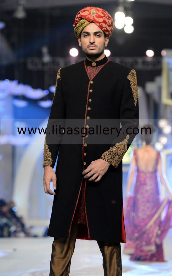 Pakistani Designer Sherwani Style 241