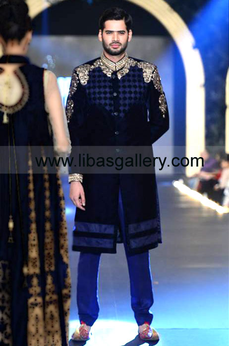 Pakistani Designer Sherwani Style 260