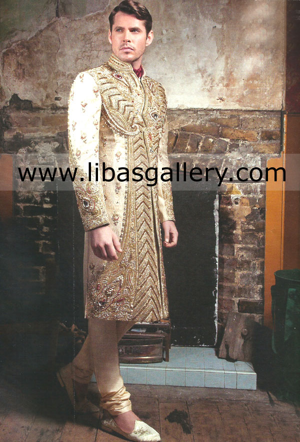 Indian Designer Sherwani Style 266