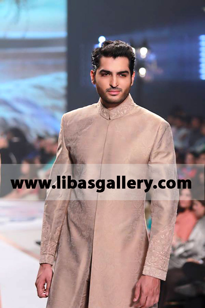 Pakistani Designer Sherwani Style 433