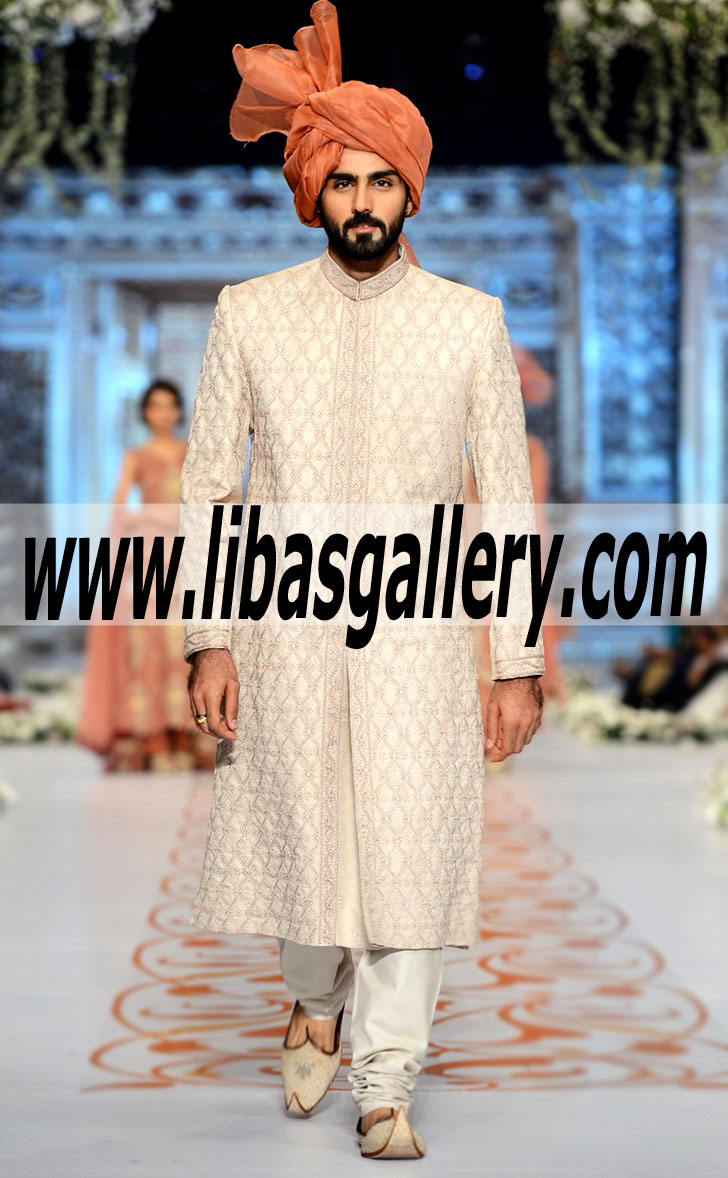 Pakistani Designer Sherwani Style 441