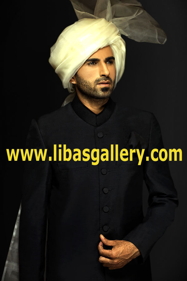 Pakistani Designer Sherwani Style 533