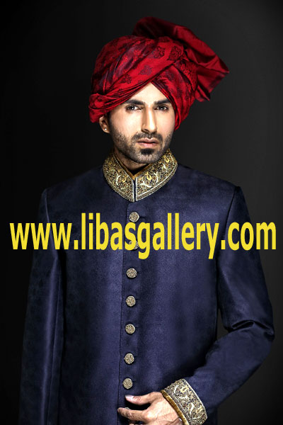 Pakistani Designer Sherwani Style 540
