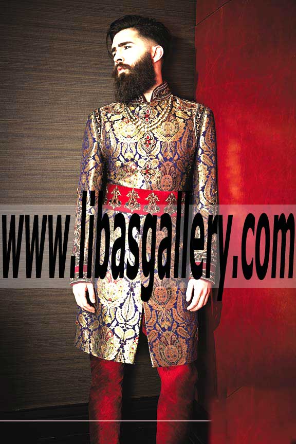 Wedding Sherwani for Groom 2016 9