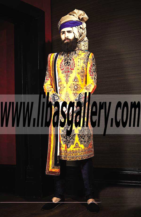 Wedding Sherwani for Groom 2016 11