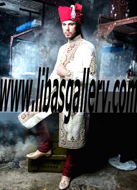 Embroidered sherwani in light shades for Dulha Groom perfect fitting stitching UK,USA,Canada,Australia,Oman Embroidered sherwani in light shades for Dulha Groom perfect fitting stitching UK,USA,Canada,Australia,Oman