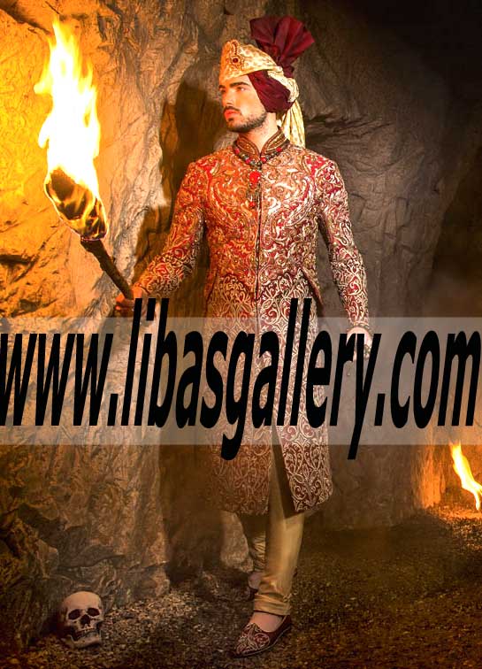 Wedding Sherwani for Groom 2016 30