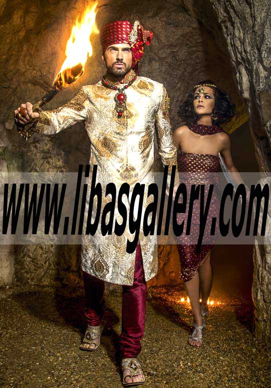 Pakistani Designer Groom Sherwani Suits 2016 Pakistani Designer Groom Sherwani Designs Laindon Essex UK Men