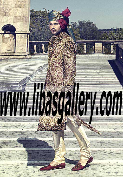 Wedding Sherwani for Groom 2016 40