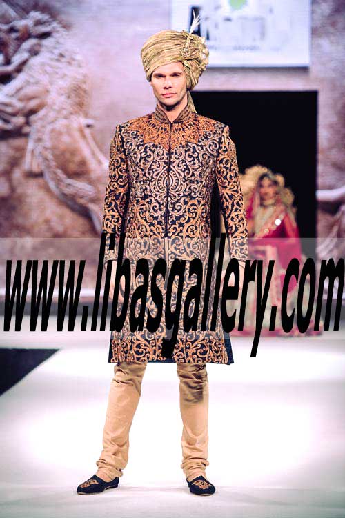 Wedding Sherwani for Groom 2016 54