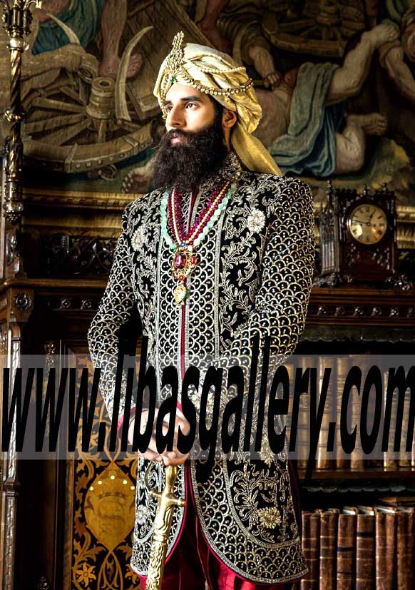 Latest Style sherwani collection online store for latest Royal sherwanis for Wedding and Occasion for Men Salisbury UK 