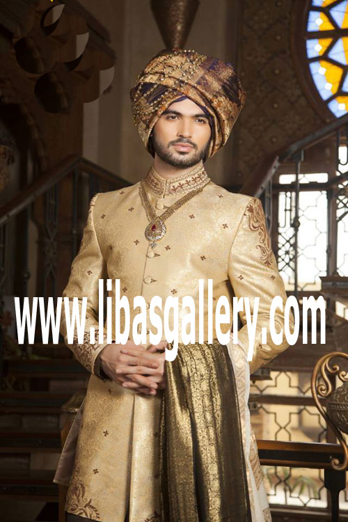 Perfect Groom Perfect Match Perfect Fitting online sherwani designs for Men Groom Dulha 2016 2017 Oslo Norway