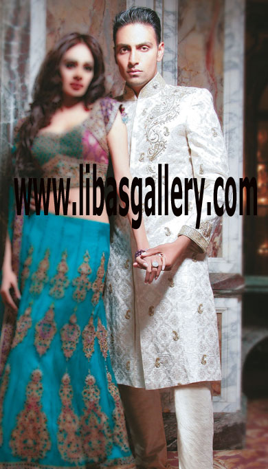 Latest Wedding Sherwani Collection 2017 3