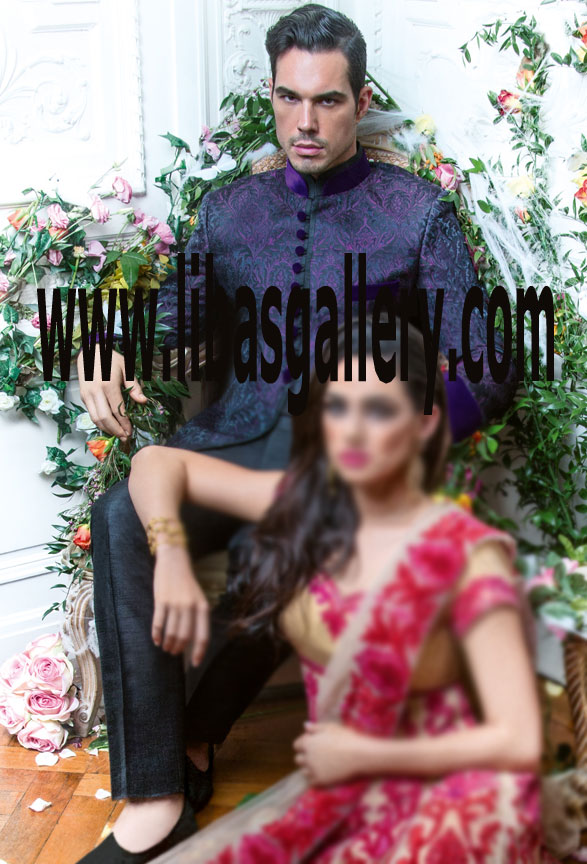 Latest Wedding Sherwani Collection 2017 36