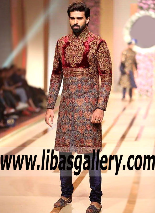 Latest Sherwani Suit Collection 2017 101