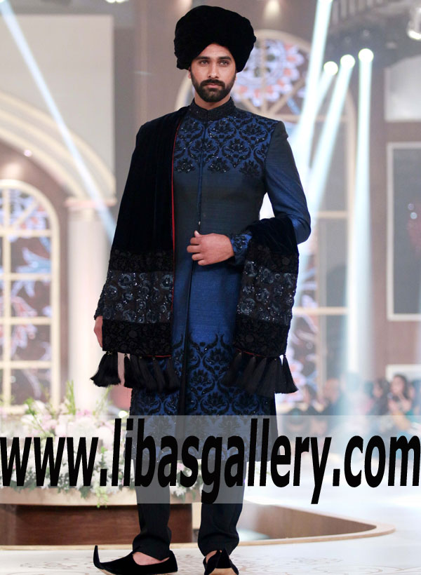 Attractive Bridegroom Sherwani for Engagement and Special Events