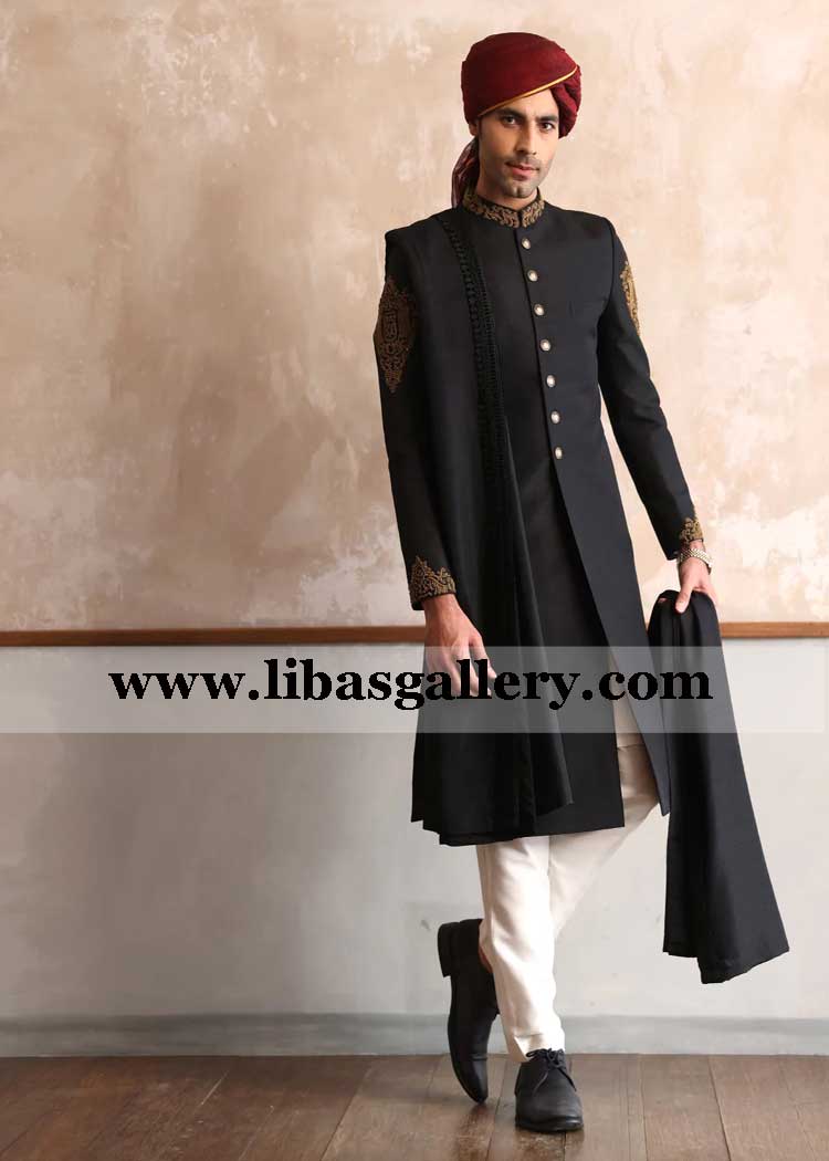 shahrukh-in-sherwani - Utsav Fashion Blog