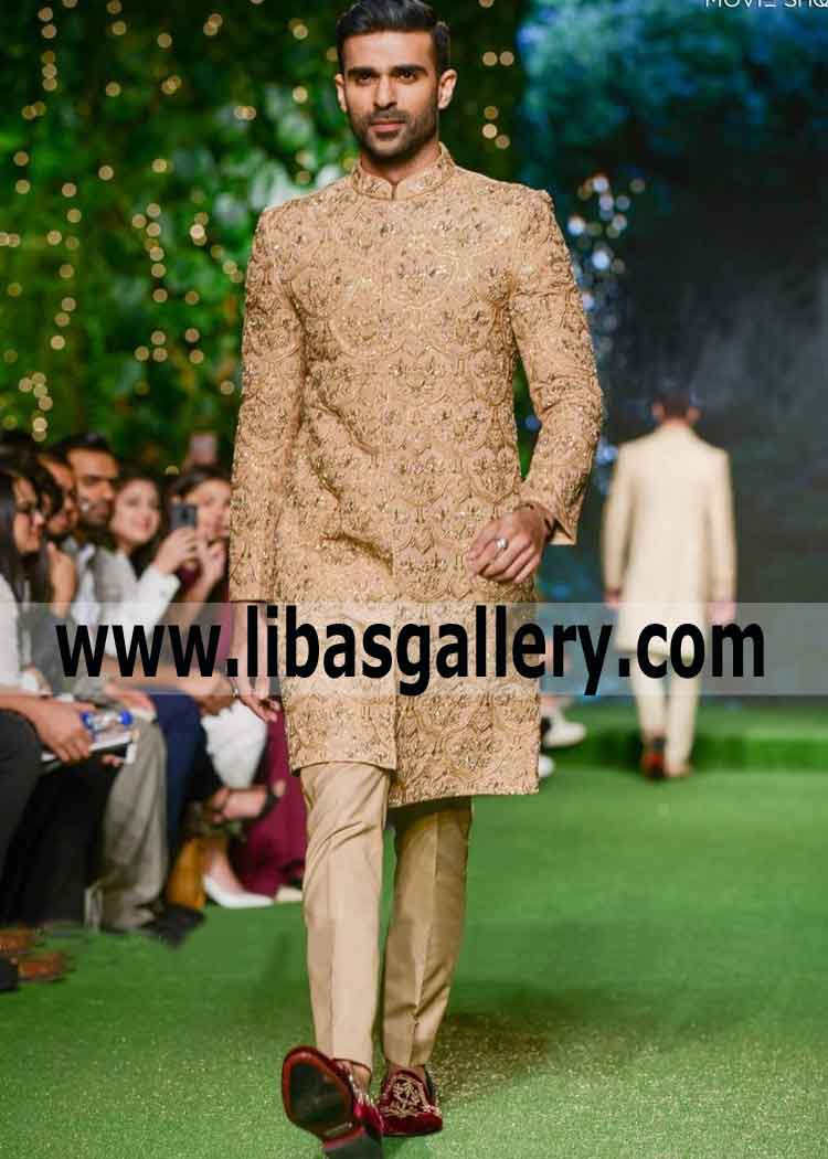 New Trendy Designer Wedding Sherwani Dulha choice