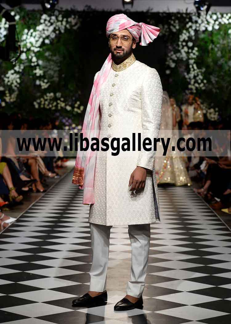 Bumper Embroidered Groom Wedding sherwani full embroidered buy from your location to get fast delivery in UK USA Canada