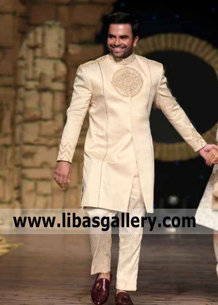 Extravaganza of the old world Embroidered Sherwani