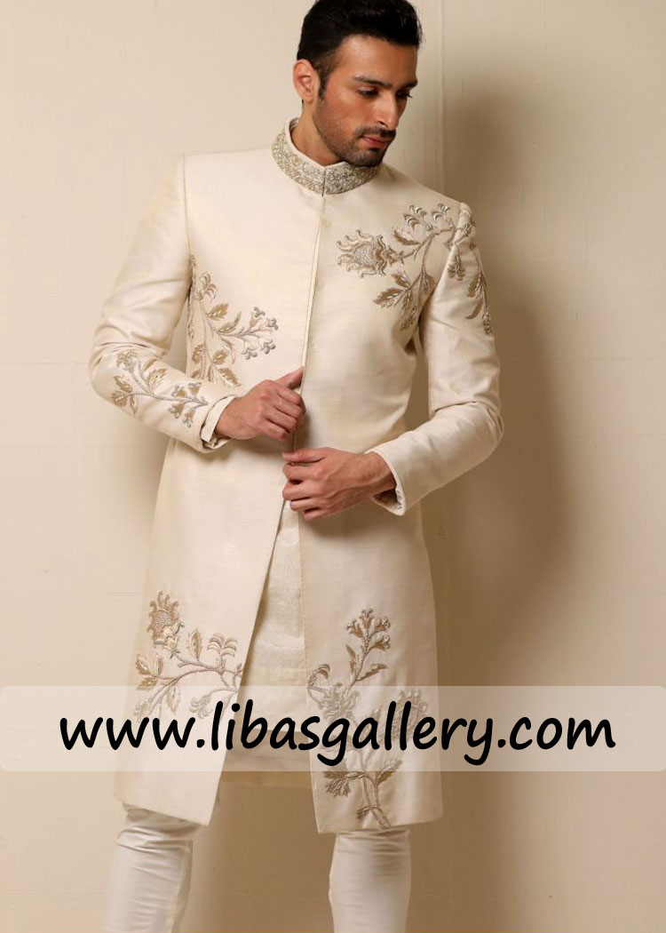 Prince of Persia style Groom Wedding Sherwani Suit