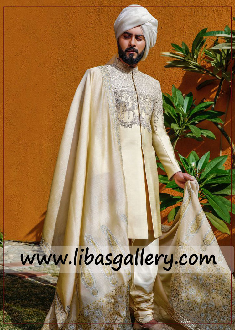 Designer shawl for on sale sherwani