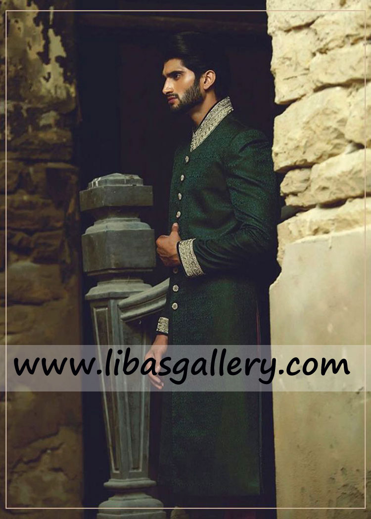 old online boutique for pakistani custom made designer wedding sherwani and jacket shop online by paypal credit master visa Bristol Coventry UK