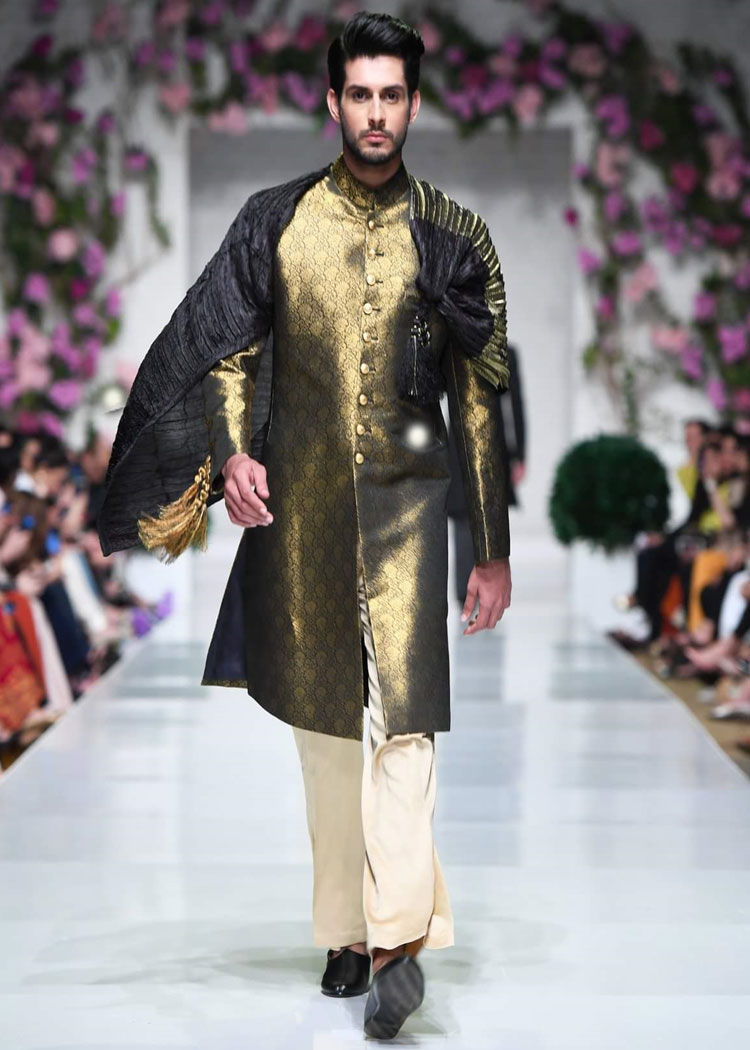 jamawar sherwani article for loving and punctual man